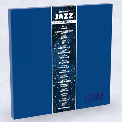 Midnight Jazz - Magic-V-Box schallplatten - einzigartig und limitiert - Top Geschenk!