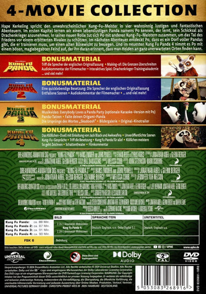 Kung Fu Panda - 1-4 Collection