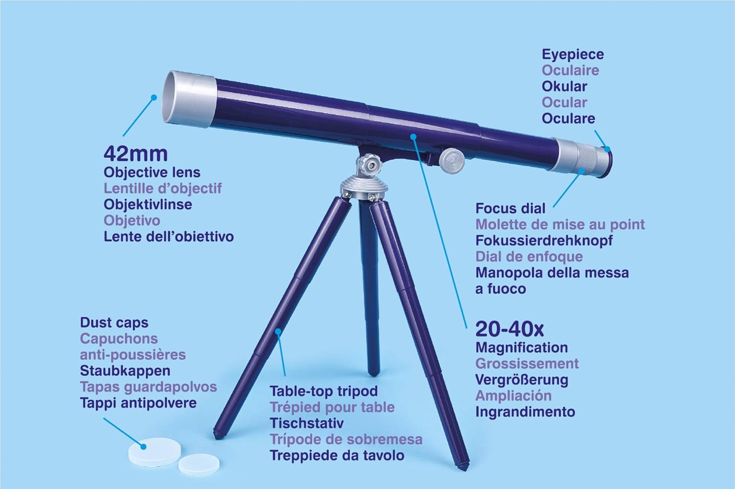 Brainstorm TOYS E2071Brainstorm Toys My First Telescope