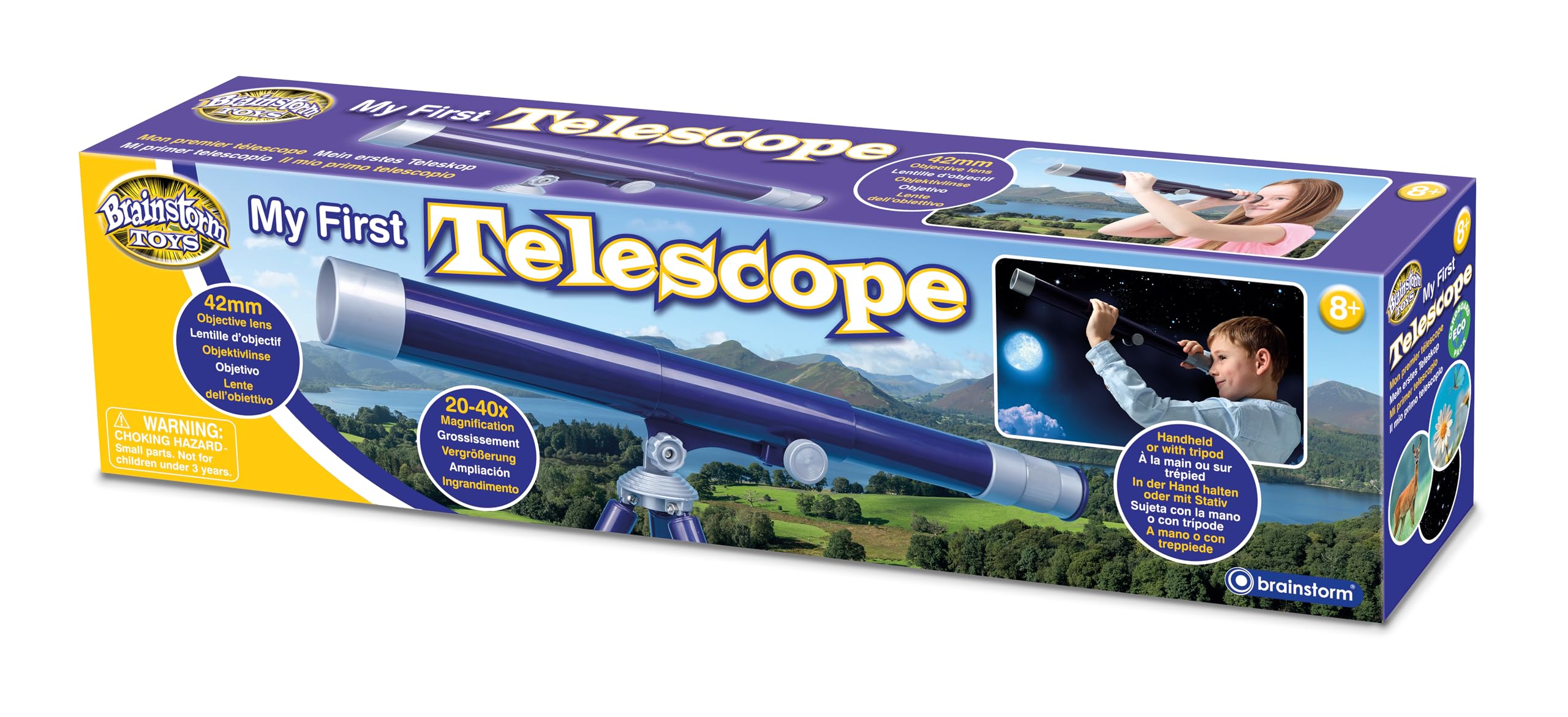 Brainstorm TOYS E2071Brainstorm Toys My First Telescope