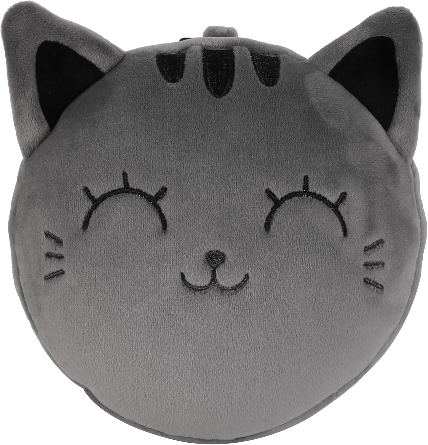 Itotal - Pillow With Sleep Mask - Grey Cat (Xl2529)