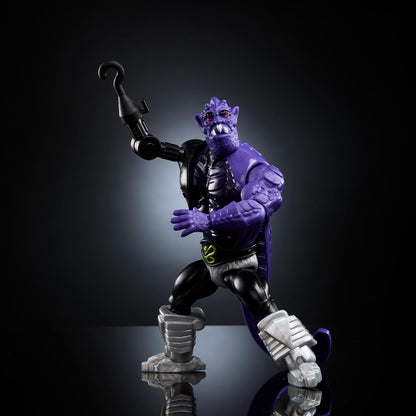 Masters of the Universe MOTU Origins Terroar, Figura de acción, villano alienígena de los Hombres Serpiente con 3 armas de brazo intercambiables, juguete regalo para niños y niñas +6 años, HYD34