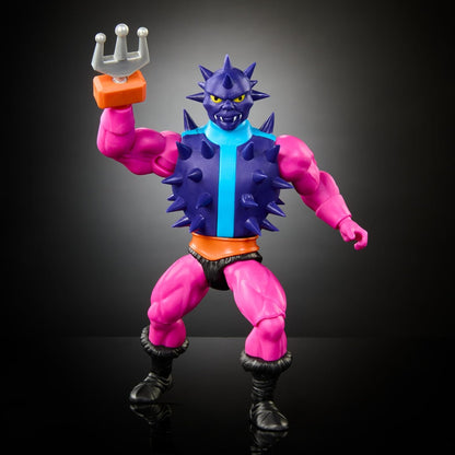 Masters of the Universe Origins-Spielzeug, Spikor-Actionfigur aus der Cartoon-Kollektion, ca. 14 cm großer Motu-Schurke, 16 Bewegungspunkte, Krallenhand und Spielteile, HYD40
