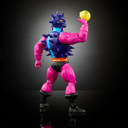 Masters of the Universe Origins-Spielzeug, Spikor-Actionfigur aus der Cartoon-Kollektion, ca. 14 cm großer Motu-Schurke, 16 Bewegungspunkte, Krallenhand und Spielteile, HYD40