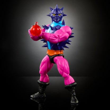 Masters of the Universe Origins-Spielzeug, Spikor-Actionfigur aus der Cartoon-Kollektion, ca. 14 cm großer Motu-Schurke, 16 Bewegungspunkte, Krallenhand und Spielteile, HYD40