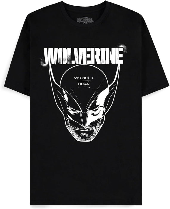 Marvel Herren Deadpool-Weapon X-Men's Short Sleeved T-Shirt M Blacks
