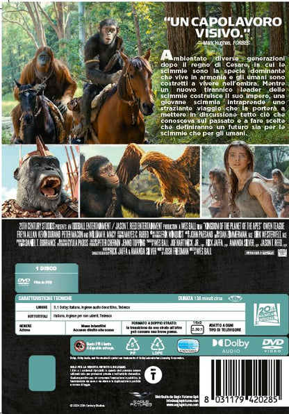 Il Regno Del Pianeta Delle Scimmie - Dvd