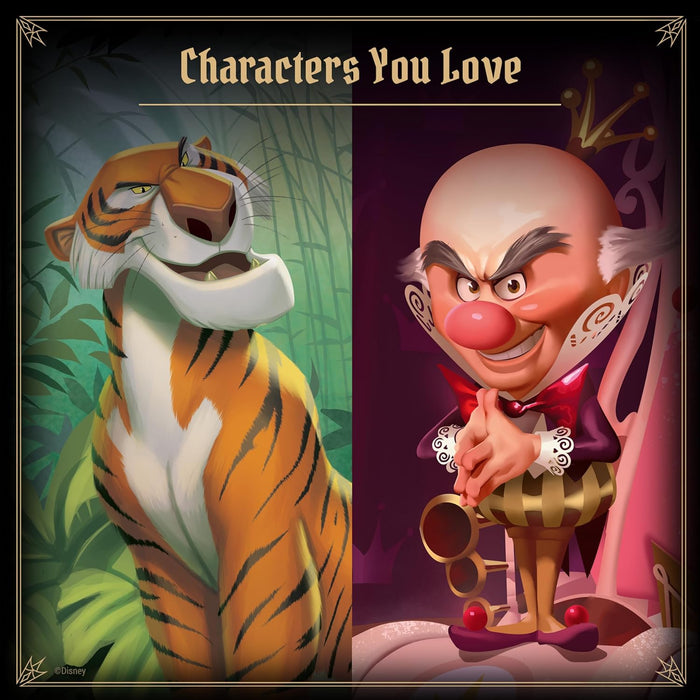 Ravensburger 22994 Disney Villainous Sugar and Spite Immersive Strategy Board Game for Adults and Kids Age 10 Years Up-2 Players-Play as Stand-Alone or Expansion-2024, Multicolour, One Size