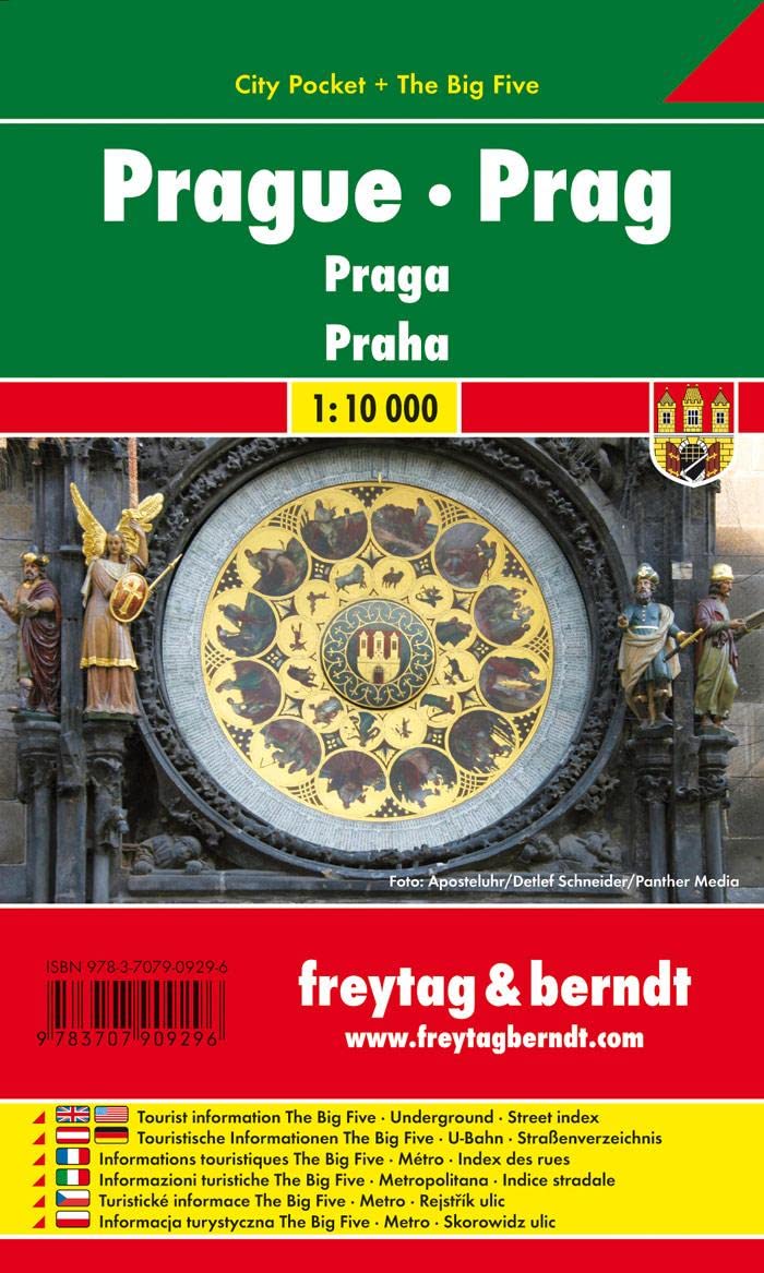 Prague City Pocket + the Big Five Waterproof 1:10 000