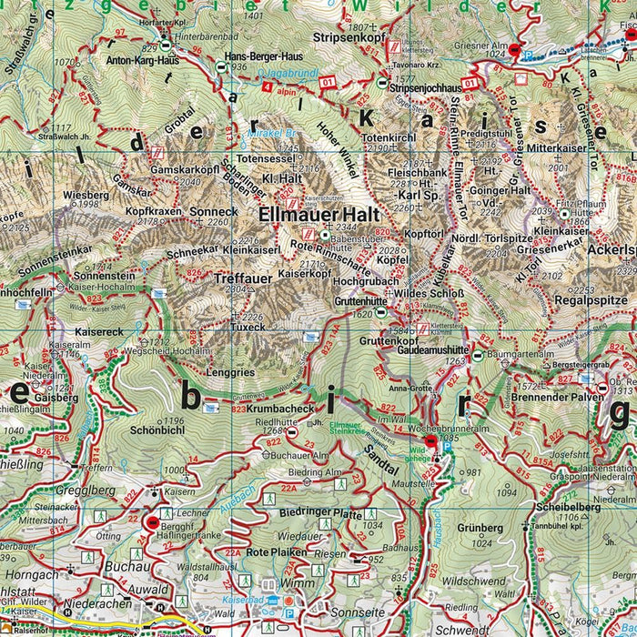 Kaisergebirge Kufstein WK 301