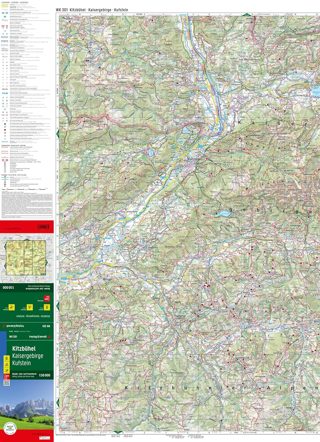 Kaisergebirge Kufstein WK 301