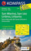 Kompass: Carta Escursionistica N. 2455 - San Marino, San Leo, Urbino, Urbania, 1:50.000