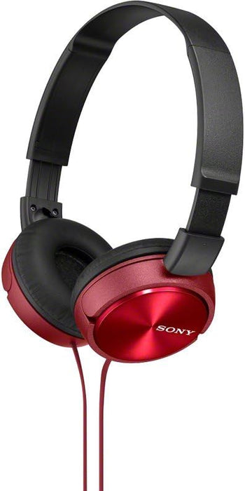 Sony MDR-ZX310AP Foldable Headphones with Smartphone Mic and Control - Metallic