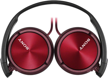 Sony MDR-ZX310AP Foldable Headphones with Smartphone Mic and Control - Metallic