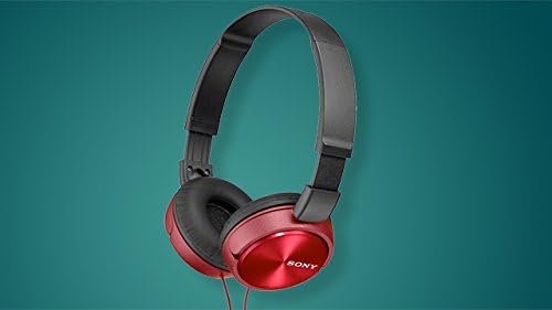 Sony MDR-ZX310AP Foldable Headphones with Smartphone Mic and Control - Metallic