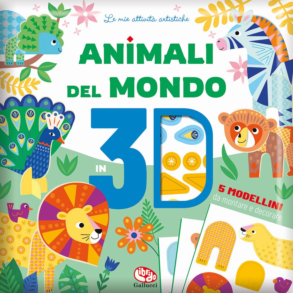 Monnier Sandrine - Animali Del Mondo 3D. Ediz. A Colori