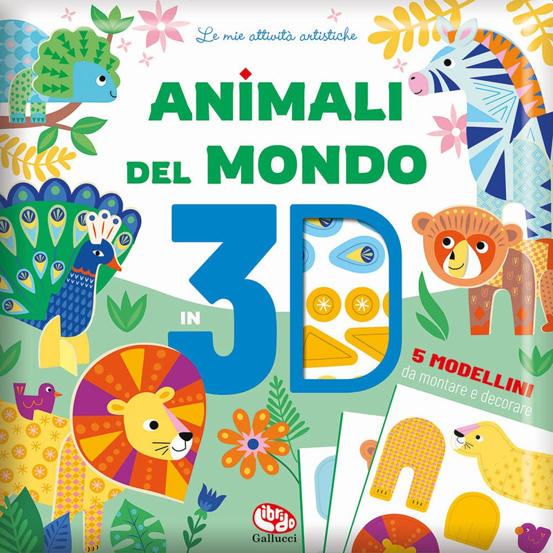 Monnier Sandrine - Animali Del Mondo 3D. Ediz. A Colori
