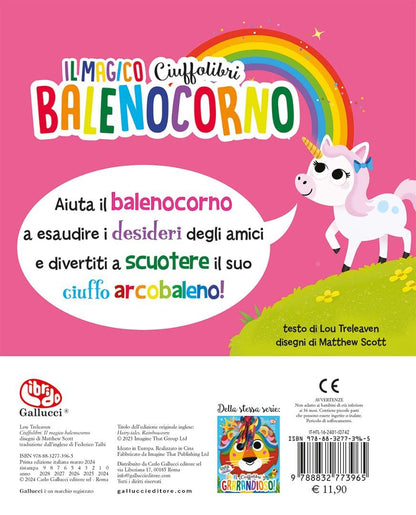 Treleaven Lou - Il Magico Balenocorno. Ciuffolibri. Ediz. A Colori