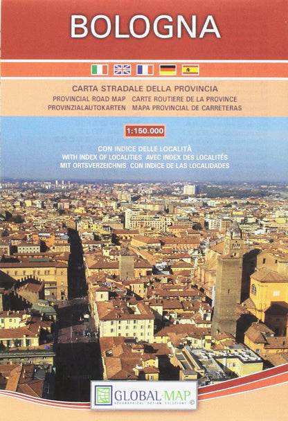 Bologna 1:150.000. Carta Stradale Della Provincia
