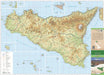 Sicilia. Carta stradale della regione 1:325.000 (cm 96x69