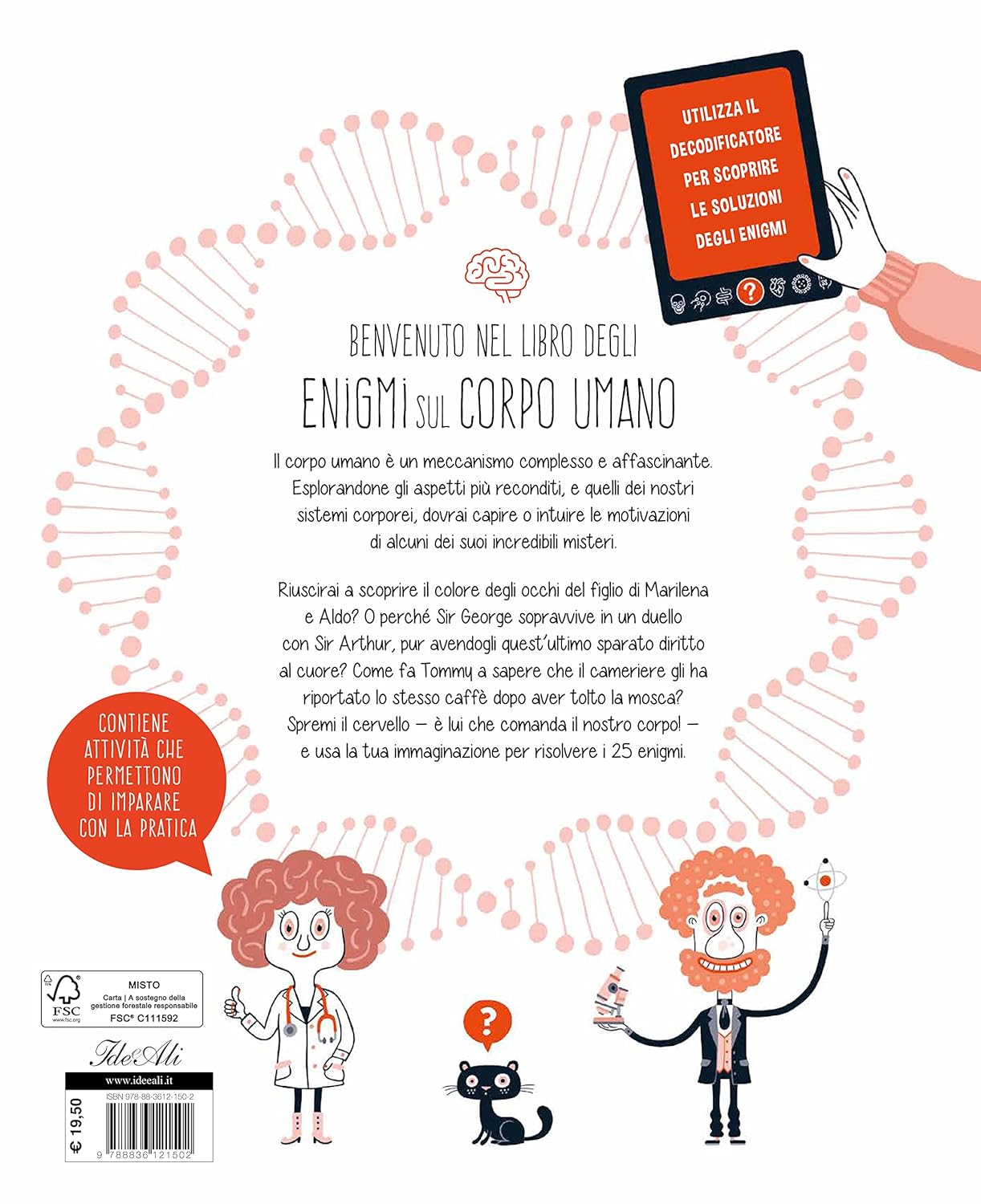 Enigmi. Sfida la tua mente con 25 enigmi del corpo umano