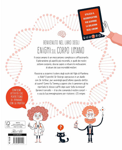 Enigmi. Sfida la tua mente con 25 enigmi del corpo umano