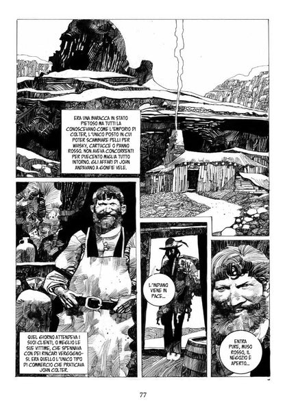 Sergio Toppi - Colt Frontier