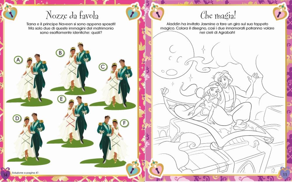 1000 sticker. Disney Princess. Ediz. a colori