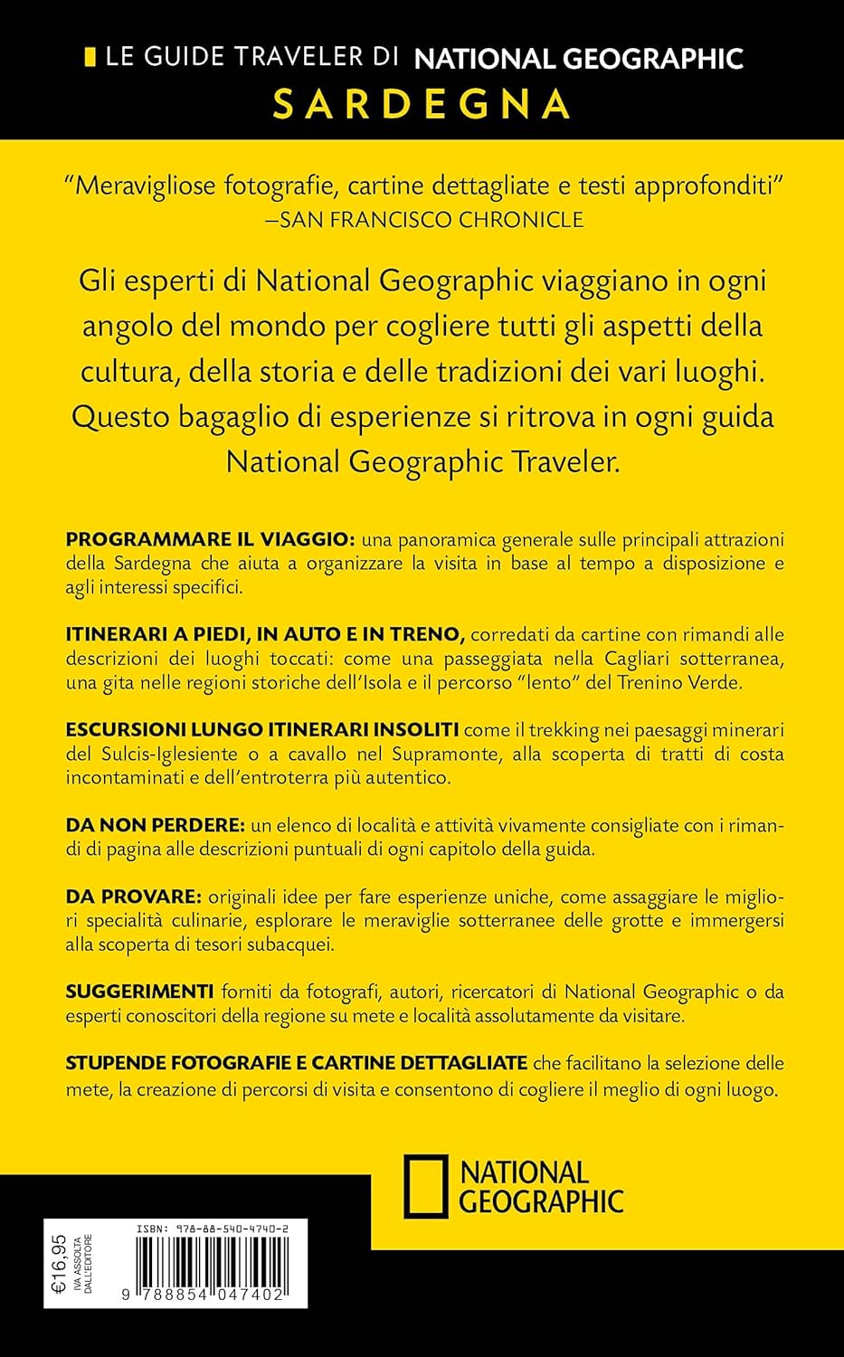 LE GUIDE TRAVELER DI NATIONAL GEOGRAPHIC - Sardegna | Guida Turistica Dettagliata con Carta Geografica Ripiegata | Cultura, Storia, Itinerari
