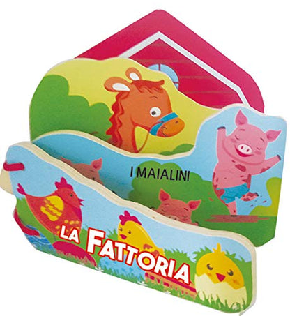 La fattoria. Libri in legno. Ediz. a colori
