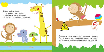 La scimmietta no! no! no! Gira&rigira. Ediz. a colori