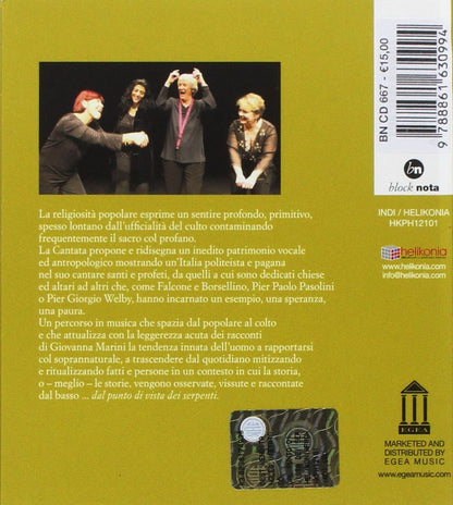 Giovanna Marini - Dalla Parte Dei Serpenti. Con Libro