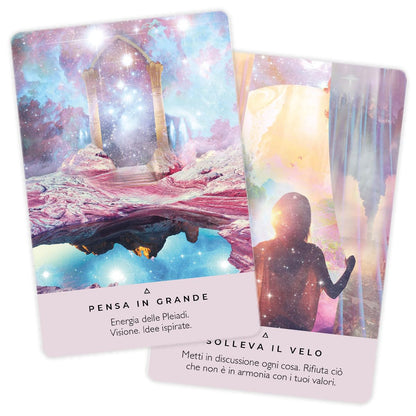 Starseed. Gli oracoli delle stelle. 53 Carte con guida illustrata. Idea regalo. Offrono ispirazione, guidano e supportano la connessione alle energie dell’Universo