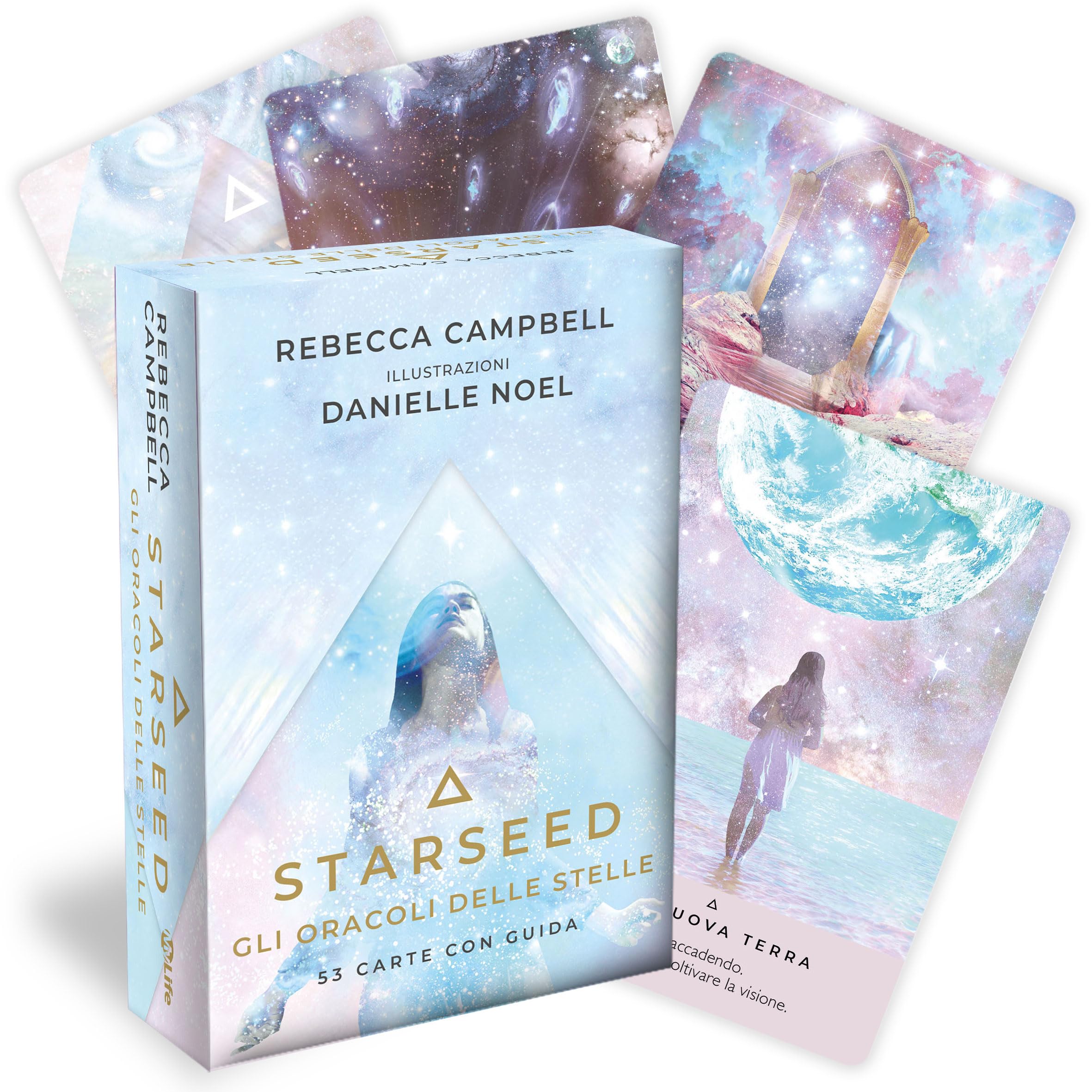 Starseed. Gli oracoli delle stelle. 53 Carte con guida illustrata. Idea regalo. Offrono ispirazione, guidano e supportano la connessione alle energie dell’Universo