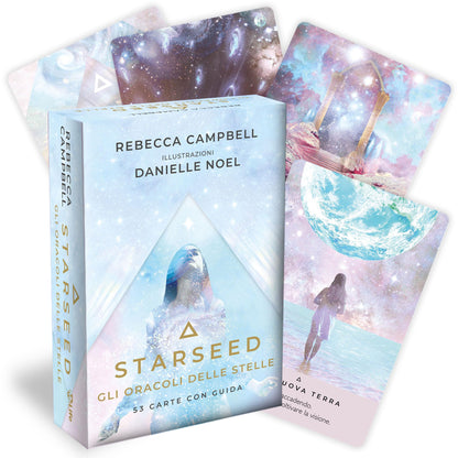 Starseed. Gli oracoli delle stelle. 53 Carte con guida illustrata. Idea regalo. Offrono ispirazione, guidano e supportano la connessione alle energie dell’Universo