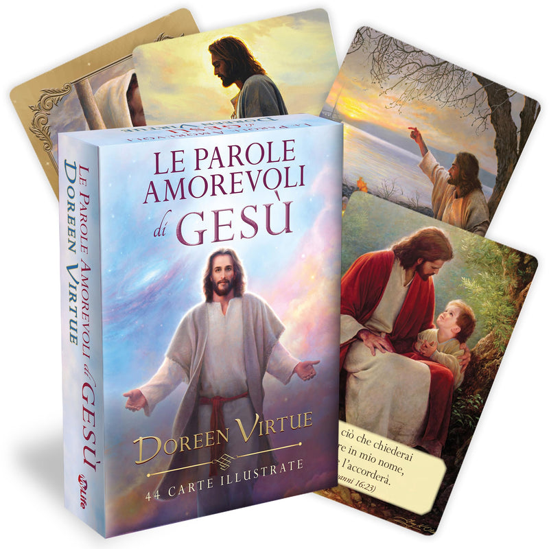Le parole amorevoli di Gesù. 44 carte illustrate