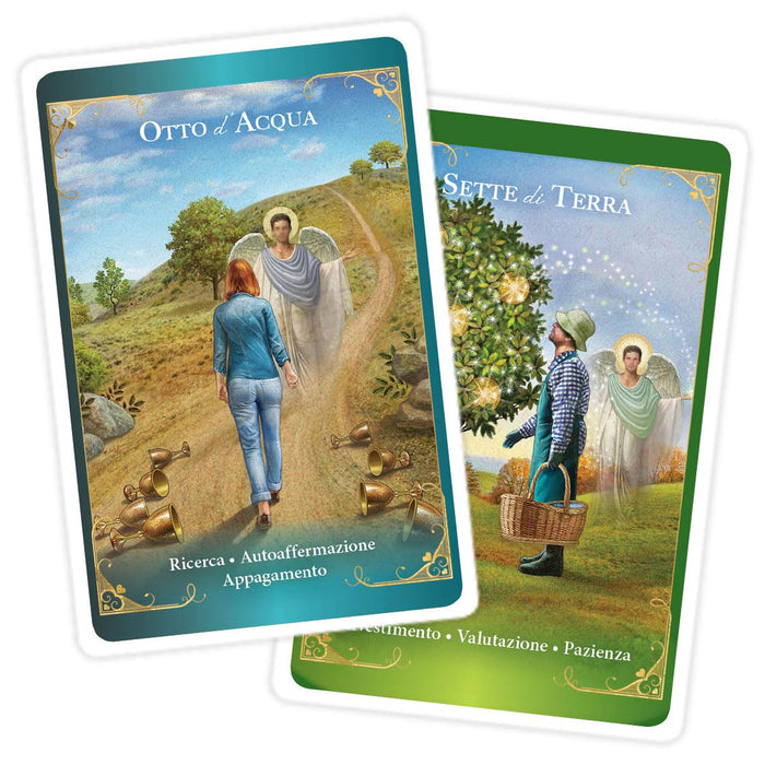 Tarocchi con i Messaggi degli Angeli Custodi. 78 carte. Con Libro