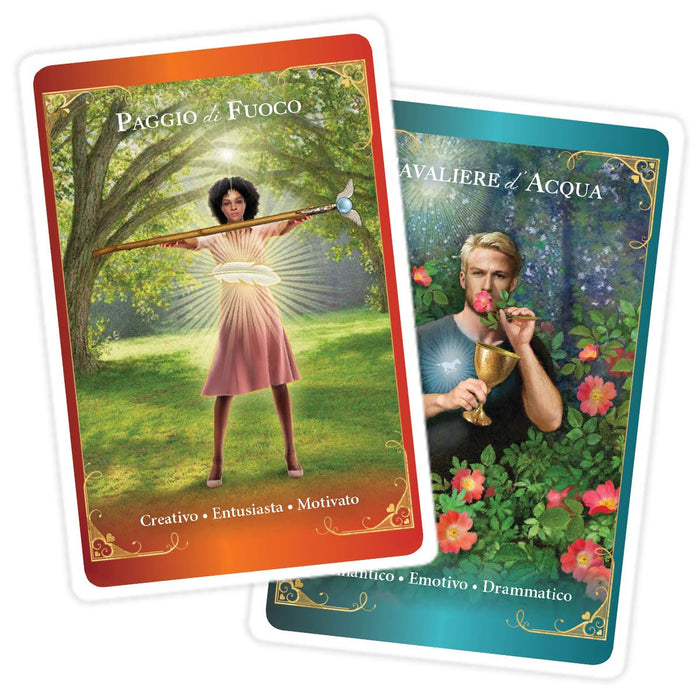 Tarocchi con i Messaggi degli Angeli Custodi. 78 carte. Con Libro