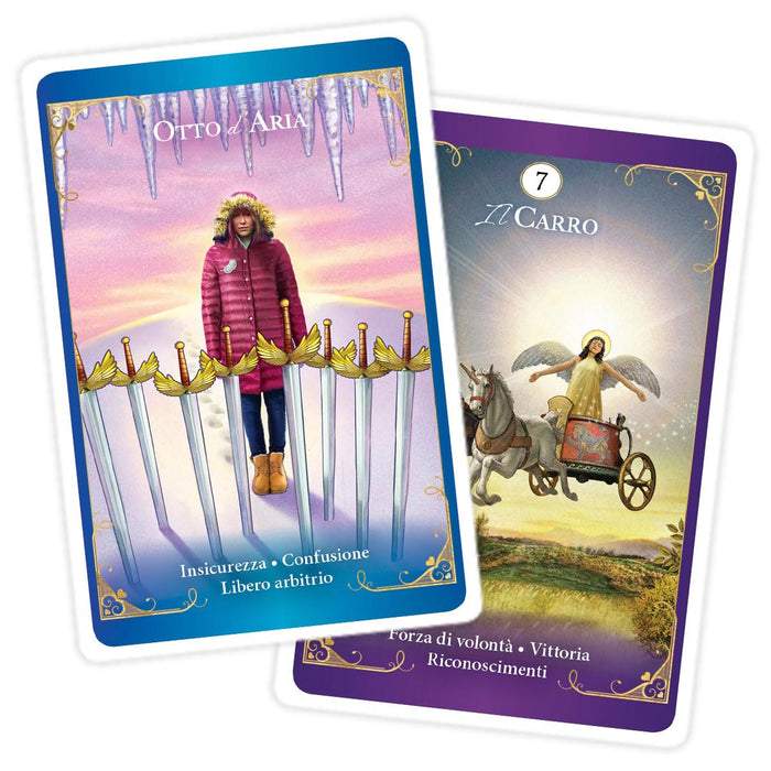 Tarocchi con i Messaggi degli Angeli Custodi. 78 carte. Con Libro