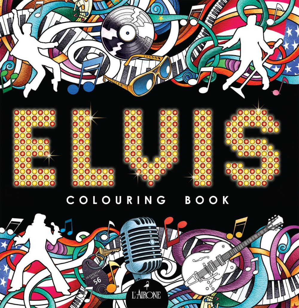 Elvis. Colouring Book