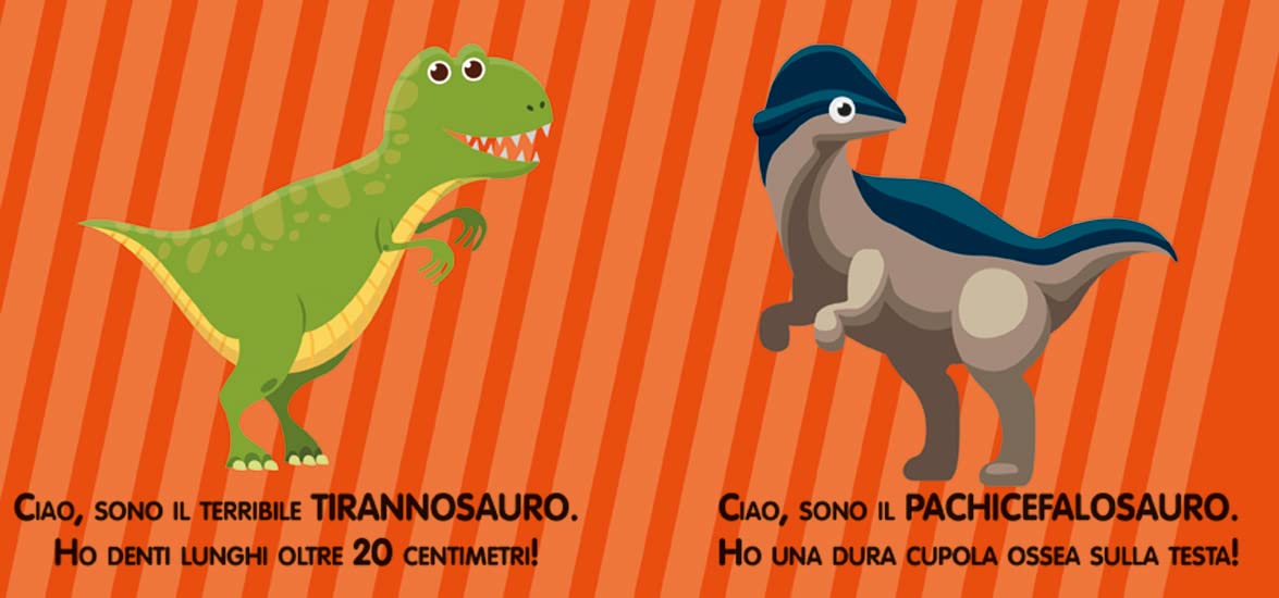 Simpatici dinosauri. Carezze di stoffa. Ediz. a colori