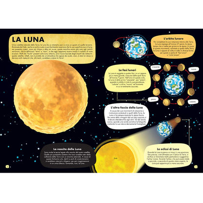Dalla terra alla luna. Viaggia, conosci, esplora. Ediz. a colori. Con puzzle