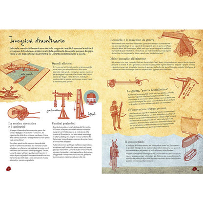 Le macchine di Leonardo da Vinci. La catapulta e la balestra. Scienziati e inventori. Con 2 gadget
