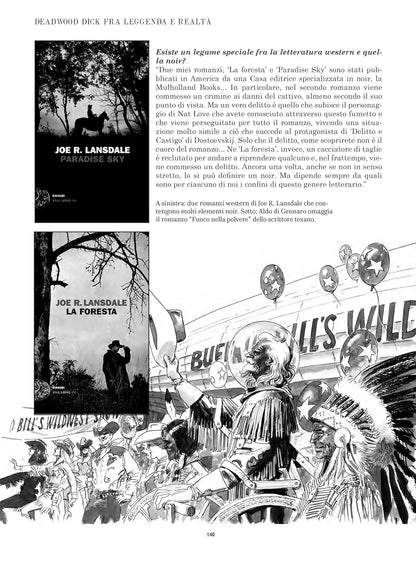 Joe R. Lansdale / Michele Masiero - Nero Come La Notte, Rosso Come Il Sangue. Deadwood Dick