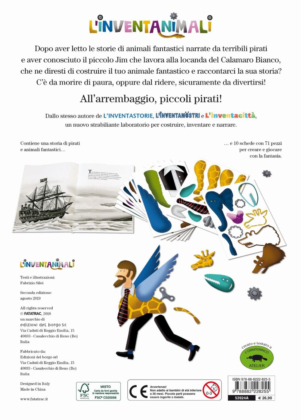 L'inventanimali. Ediz. a colori. Con 71 fustelle