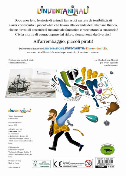 L'inventanimali. Ediz. a colori. Con 71 fustelle