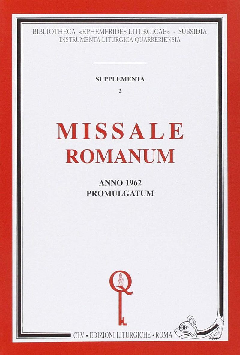 Missale romanum. Anno 1962 promulgatum (rist. anast.