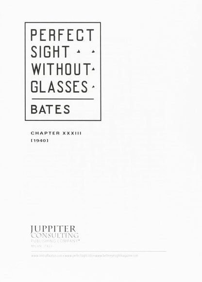 Perfect sight without glasses. The cure of imperfect sight by treatment without glasses. Con gadget