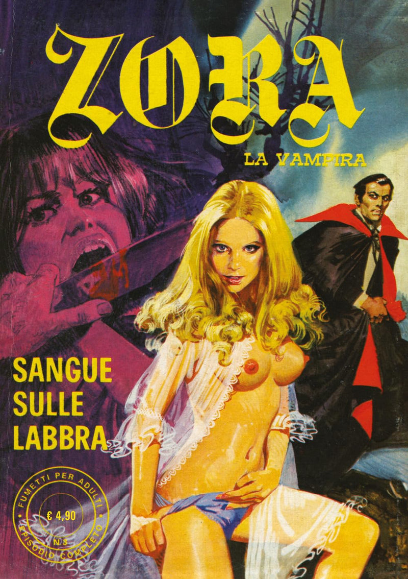 Zora la vampira. Sangue sulle labbra (Vol. 3