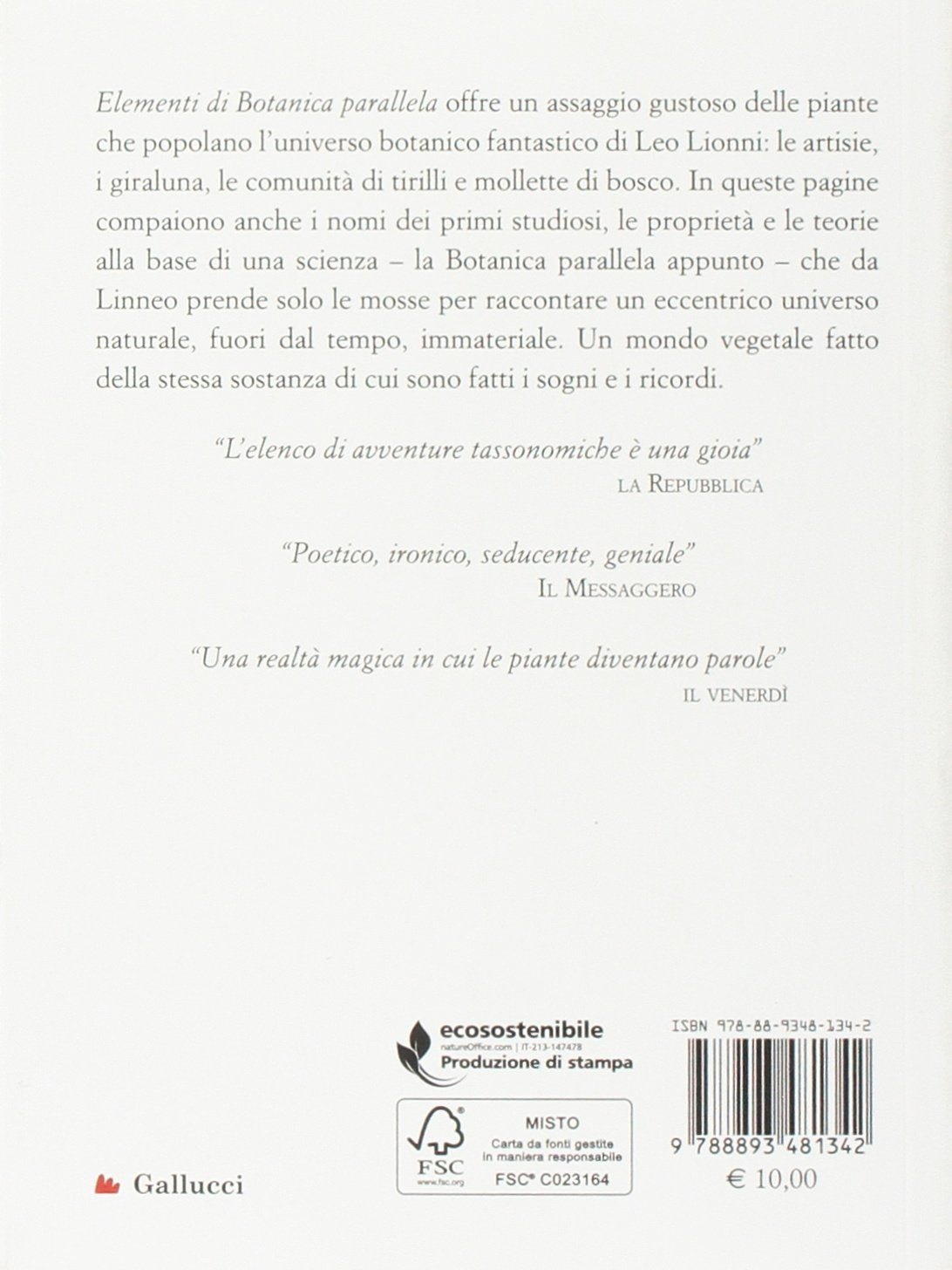Elementi di botanica parallela. Ediz. illustrata